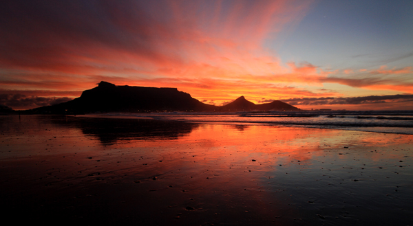 Sunset at Table Mountain