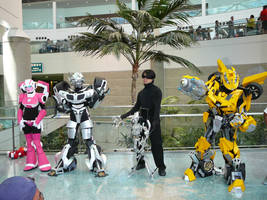 Transformers cosplayers