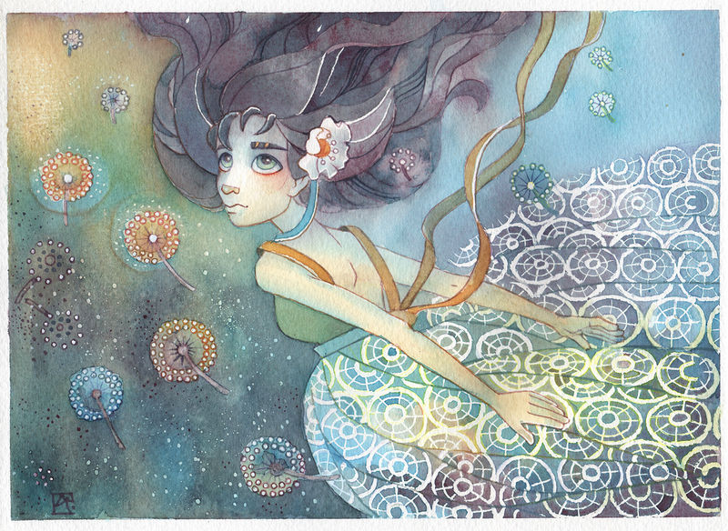 The wind (commission) by isletree on DeviantArt