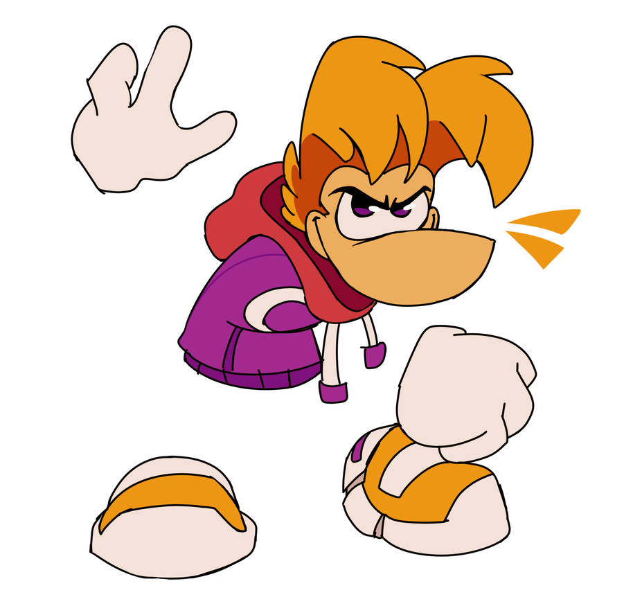 rayman! by quackkrya on DeviantArt