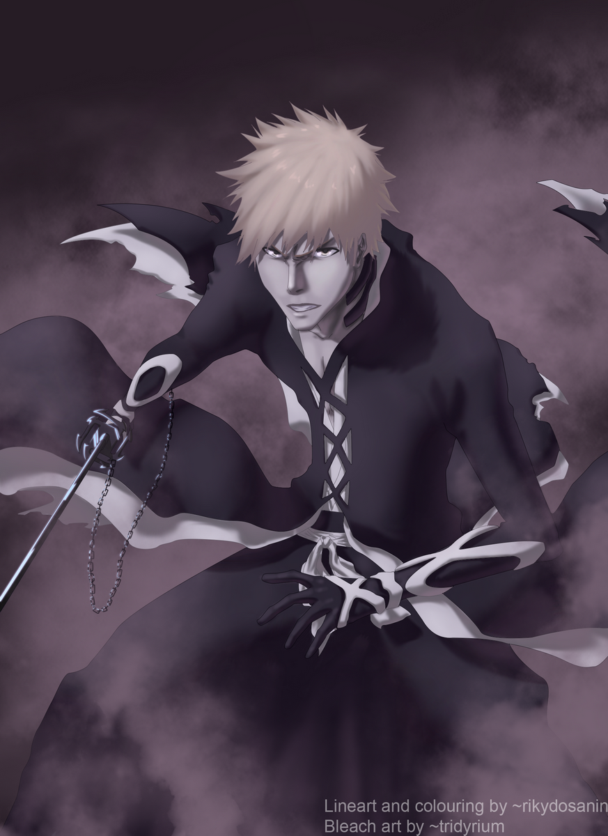 Ichigo New Bankai Render by Advance996 on DeviantArt