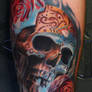 Skull tattoo