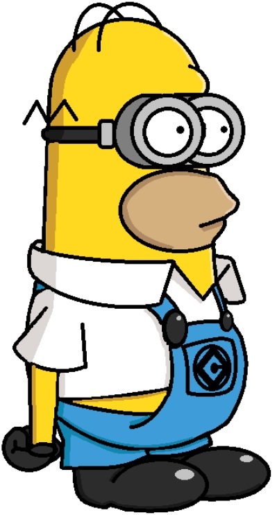 Homer Simpson as a Minion