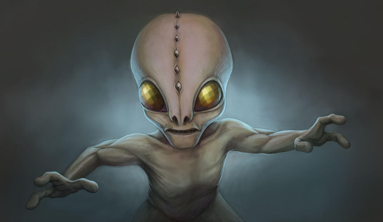 X-Com Sectoid by NeoWorm on DeviantArt