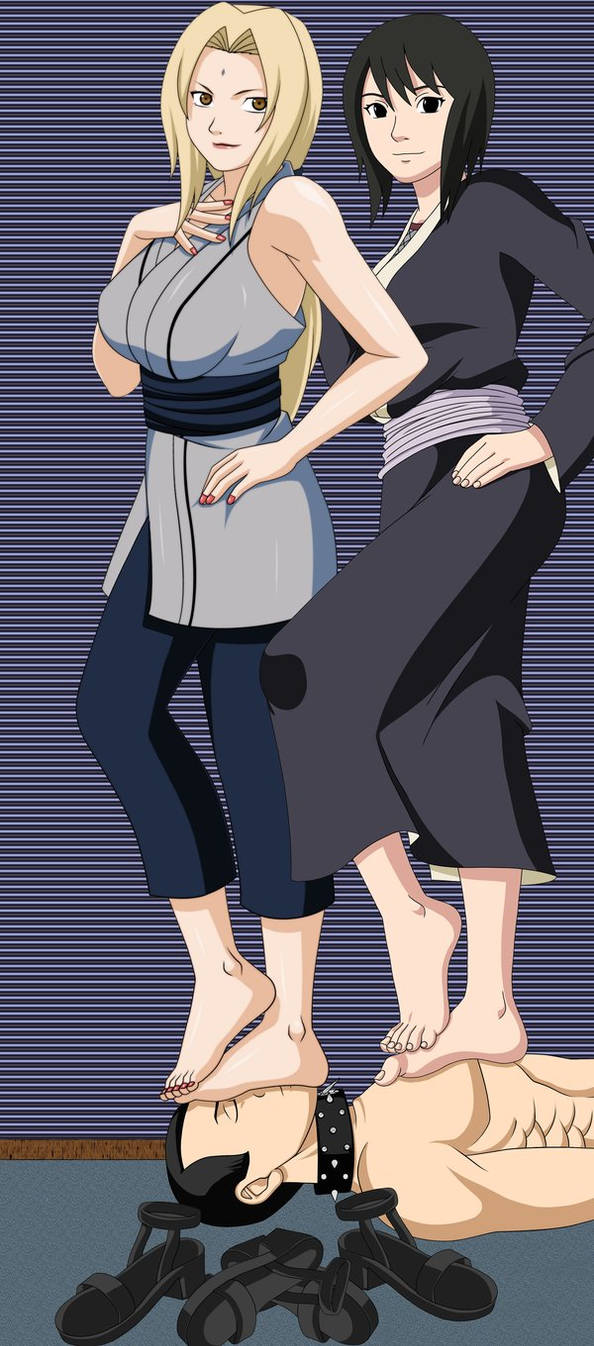 Under Tsunade S And Shizune S Feet By Peperpee On Deviantart
