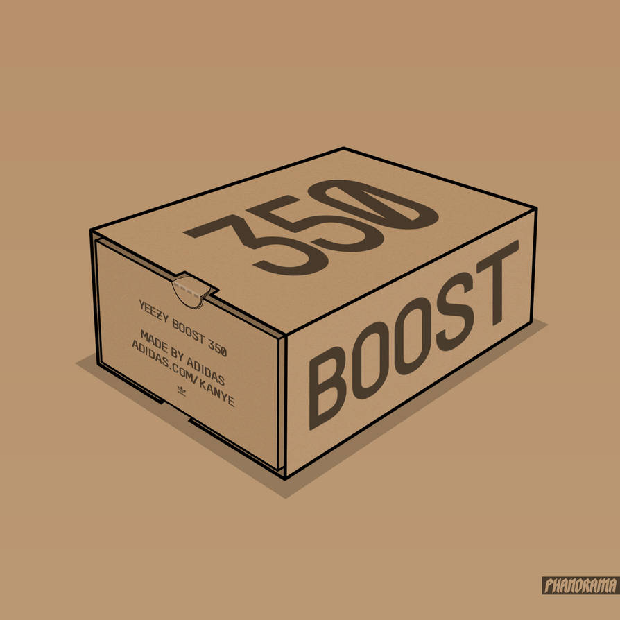Yeezzy Box Adidas YEEZY 350 BOOST V2 Sneaker Box by PhanoramaDesigns on DeviantArt