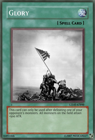 Glory World War 2 card