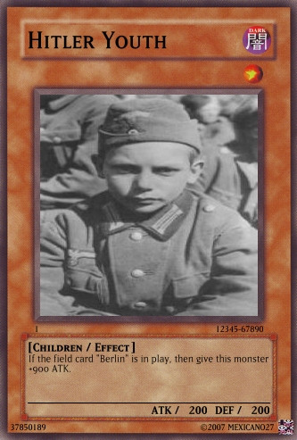hitler yugioh card The last fhrer