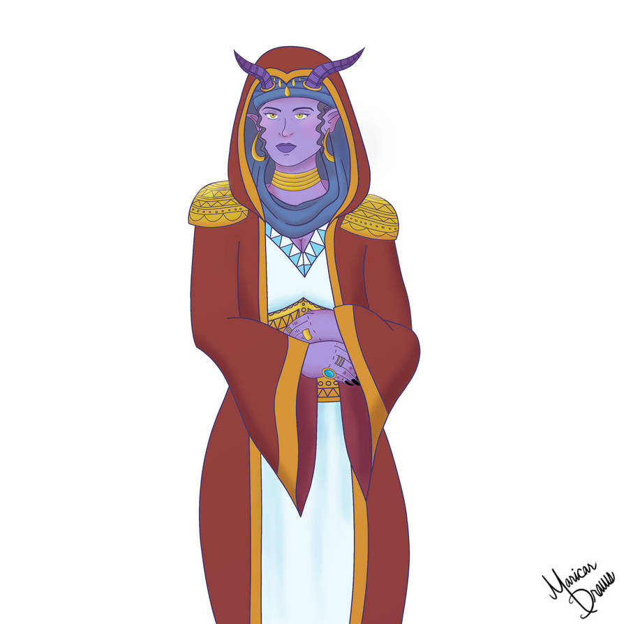 Female Nasro Nasra of the Isles of Peleti by maricardraws on DeviantArt