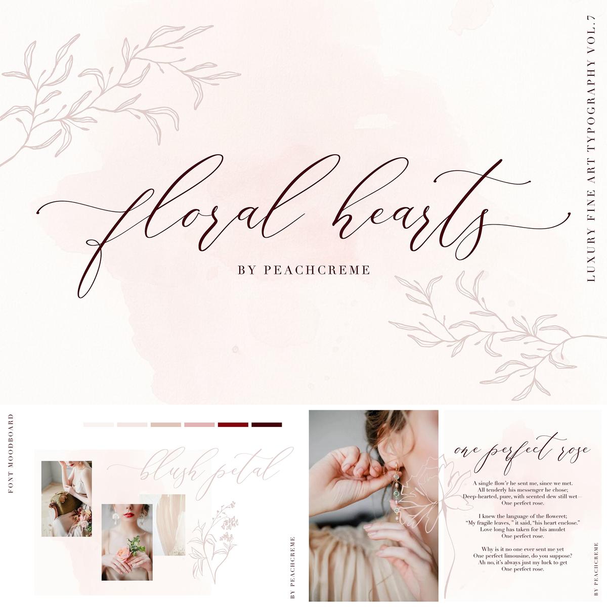 Floral Script Font