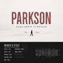 Parkson Sans Serif - 18 Fonts