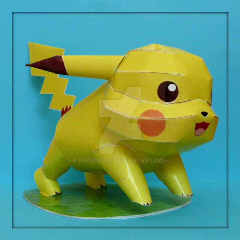 Pokemon Papercraft - Pikachu