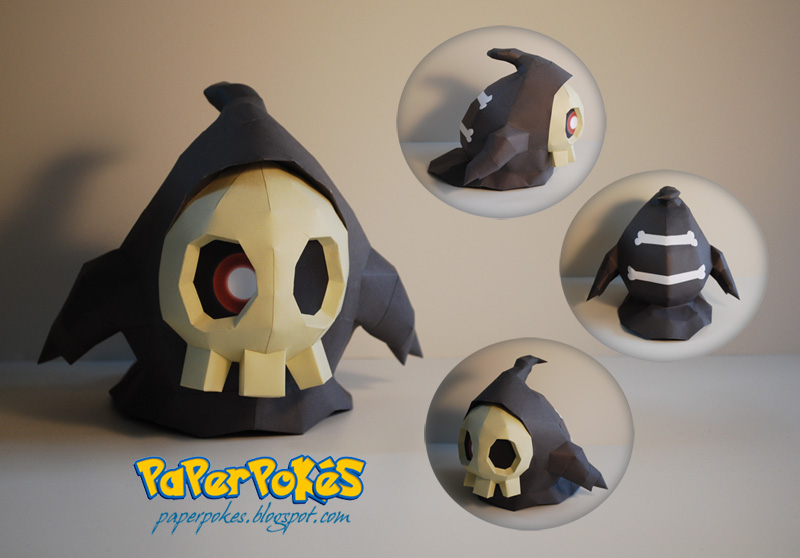 Pokemon Papercraft - Duskull