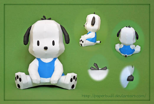Pochacco Papercraft by PMF