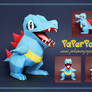 Pokemon  Papercraft - Totodile