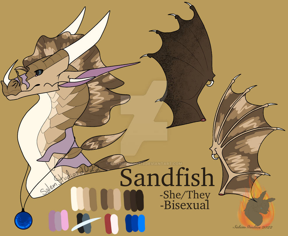 Sandfish - Reference by SalemStudios13 on DeviantArt