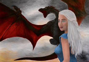 Daenerys Targaryen - painting