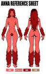 COMMISSION: Anna Reference sheet by taghuso