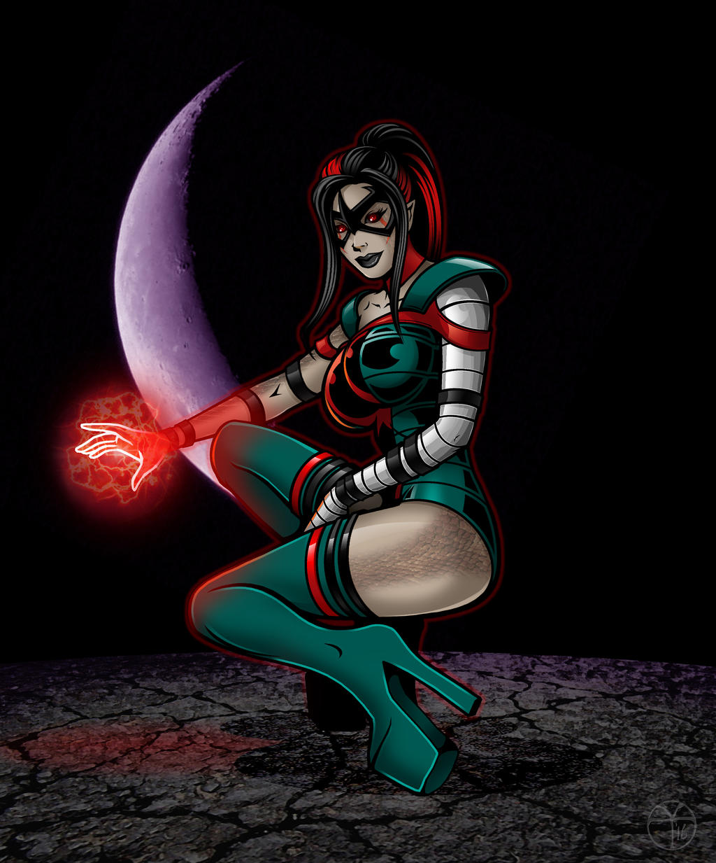 COMMISSION: The Villainous Victorina