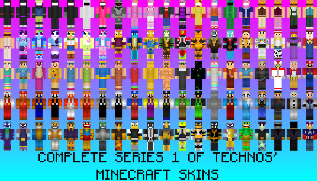 Evil Technoblade Minecraft Skin