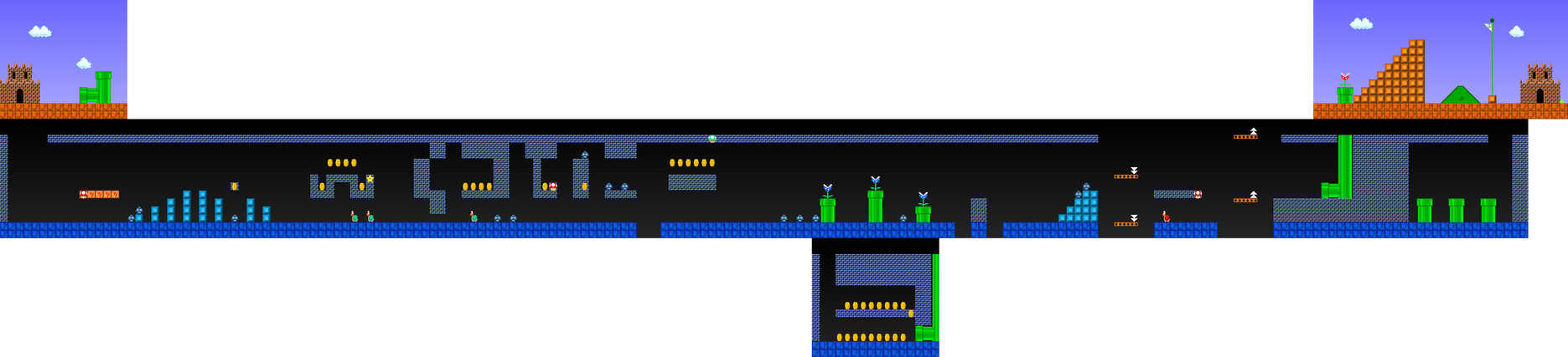 SMB 1-2 Map with Remastered Graphics by 0-Technos-0 on DeviantArt