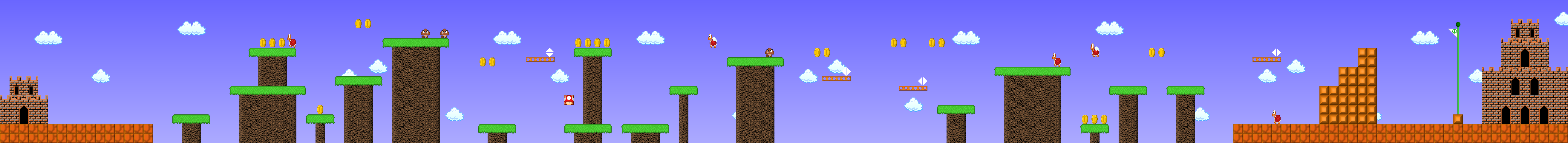 SMB 1-3 Map with Remastered Graphics by 0-Technos-0 on DeviantArt