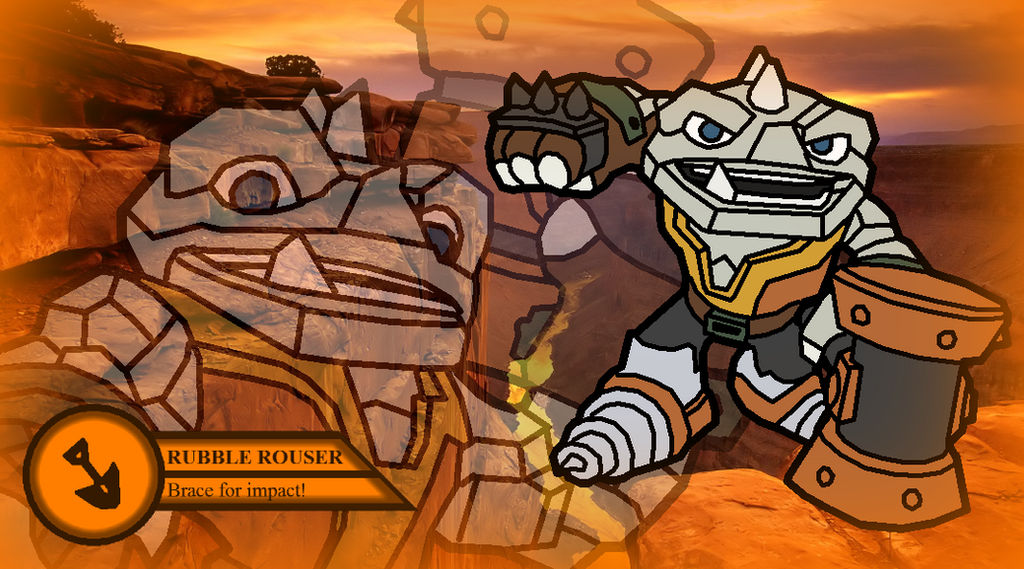 Rumble Rouser SSF Wallpaper - Rubble Rouser by 0-Technos-0 on DeviantArt