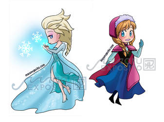 Elsa - Anna (Frozen)