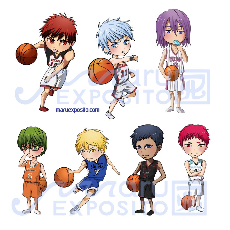 KNB chibi  Kuroko no basket characters, Kuroko no basket, Kuroko