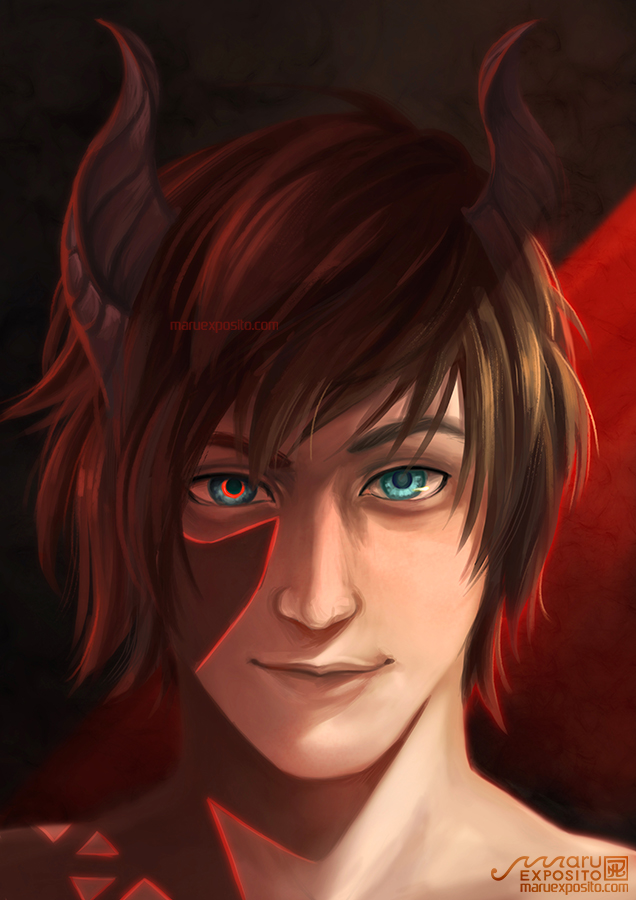 DEVIL / HUMAN (Original Character) by MaruExposito on DeviantArt