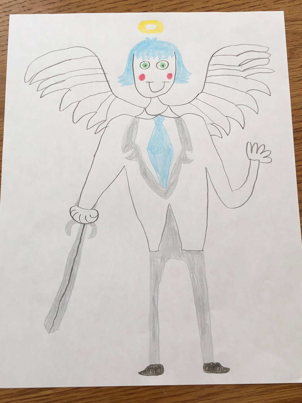 Hazbin Hotel Archangel Michael by Colinidas on DeviantArt