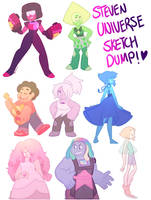 Steven Universe Sketch Dump