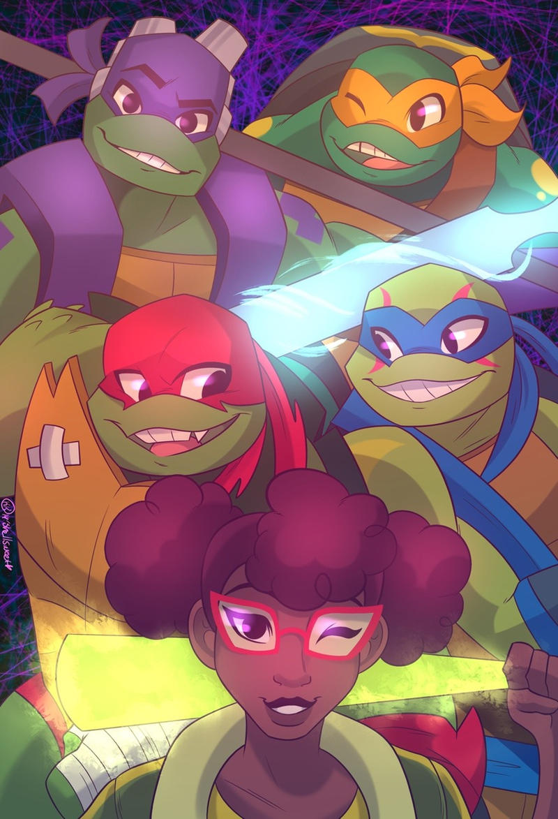 Tmnt Rise Style Rise of the TMNT by Shellsweet on DeviantArt