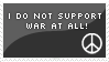 No war