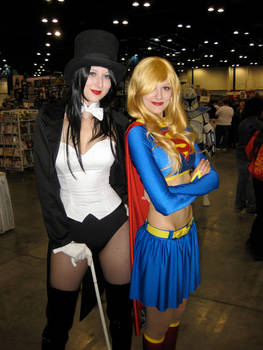 Supergirl and Zatanna