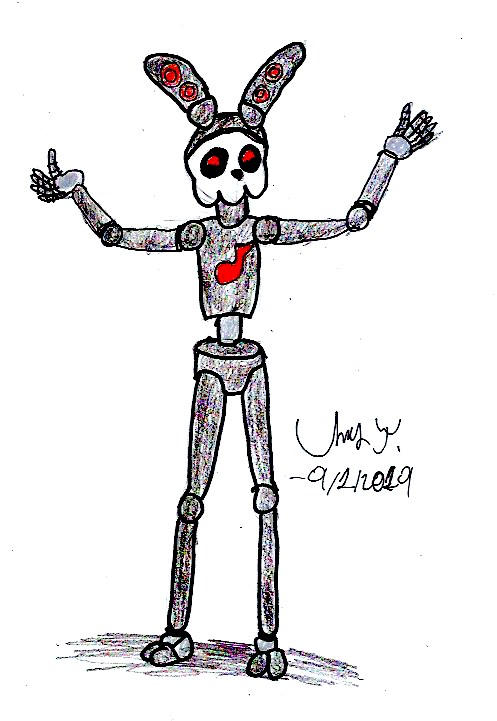 Charlie Rabbit Deviantart Art Trade-Charlie Bunny-Bot by Urvy1A on DeviantArt
