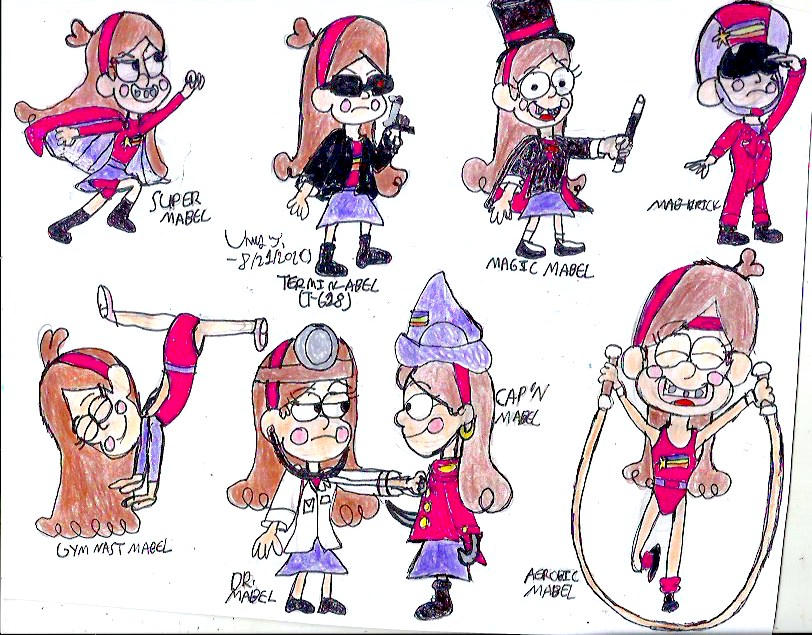 Mabels from MAB-3L by Urvy1A on DeviantArt