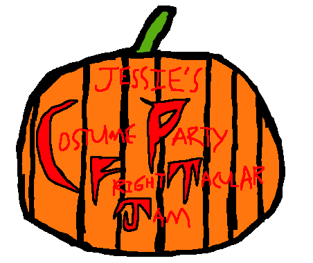 Jessie's Costume Party Fright-Tacular Jam Logo