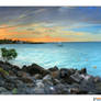 Mauritius Jetty Sunset