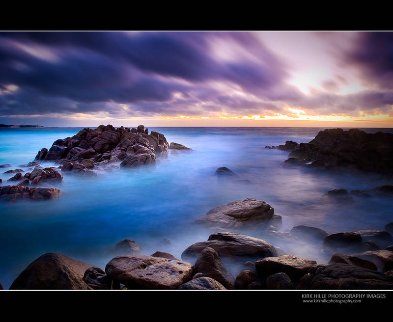 Injidup Beach Long Exposure by Furiousxr