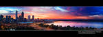 Perth Sunrise by Furiousxr