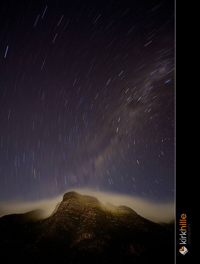 Bluff Knol Star Trails