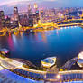 Marina Sands View of Singapore