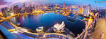 Marina Sands View of Singapore by Furiousxr