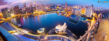 Marina Sands View of Singapore