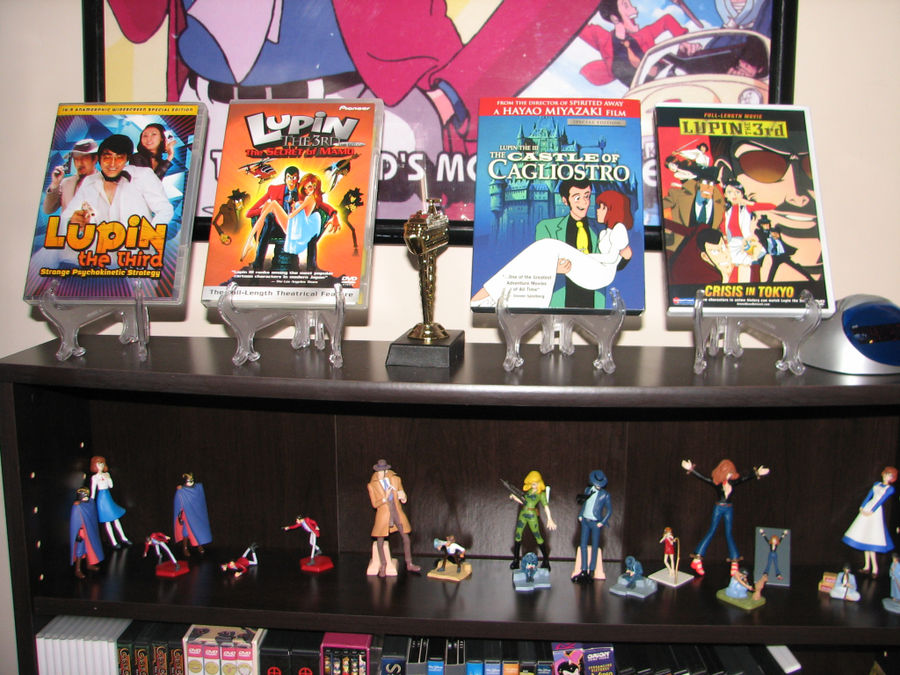 Lupin III DVDs_and new Toys