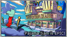 Pajama Sam is EPIC_STAMP