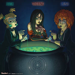 The Hex Girls - 1st ALBUM COVER by FilmmakerJ