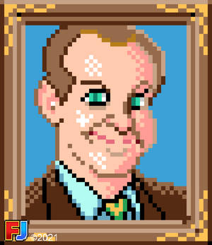 Frasier Crane - Pixel Art Portrait