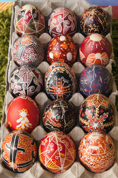 Ukainian easter eggs